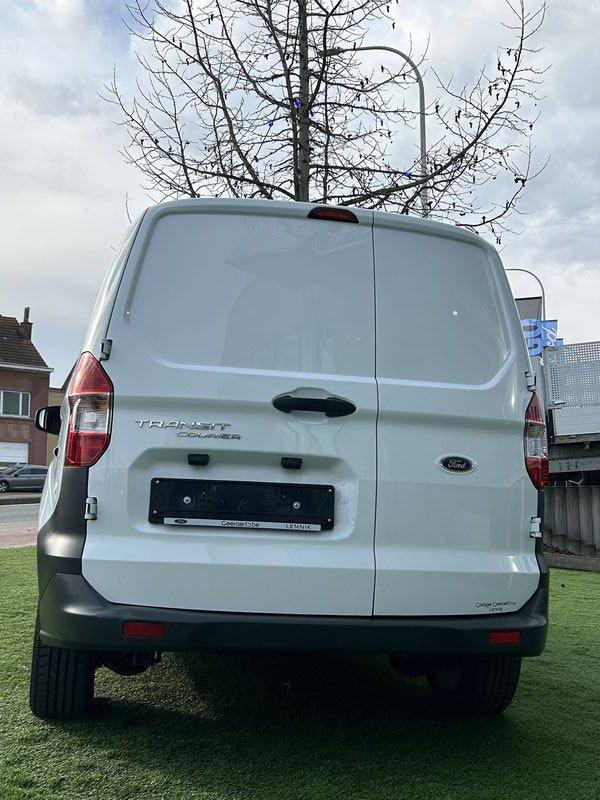 Ford Transit Courier EcoBoost Trend S&S, Auto's, Voorwielaandrijving, Stof, Gebruikt, Wit