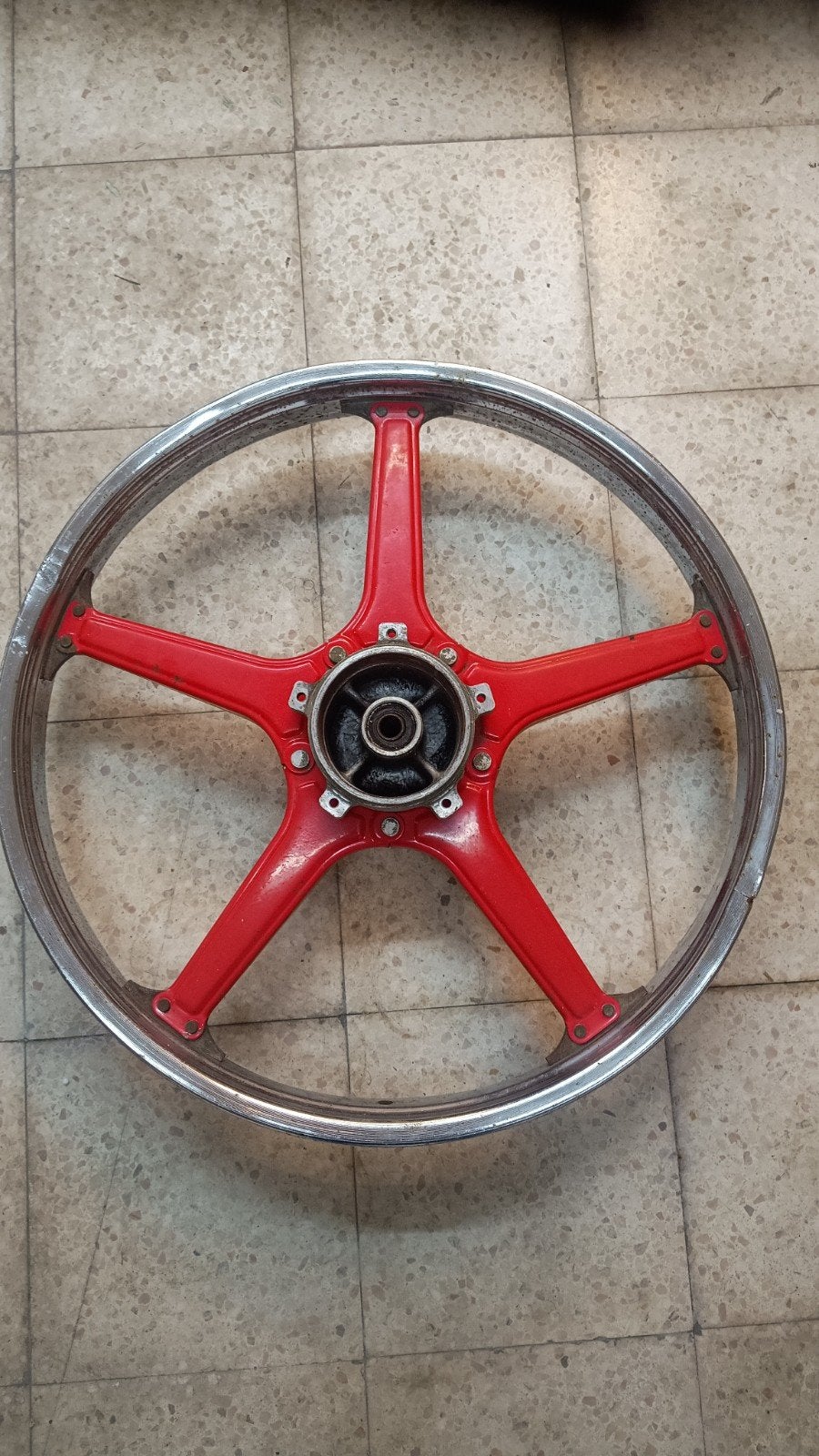 Leleu velgen set Peugeot 103 voor opmaak, Ophalen of Verzenden, Gebruikt, Overige typen, Overige merken