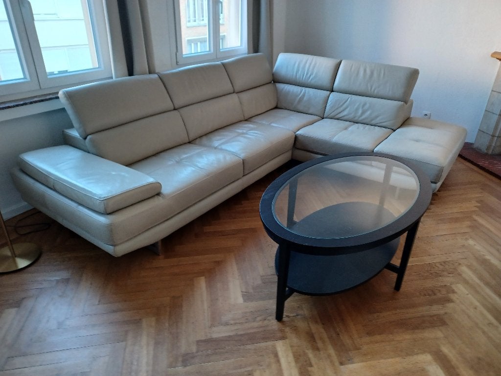 canapé en cuir, Neuf, 100 à 125 cm, 250 à 300 cm, Banc d'angle