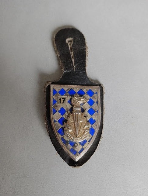 Oude A.B.L. Borstzakhanger, Ophalen of Verzenden, Landmacht, Embleem of Badge