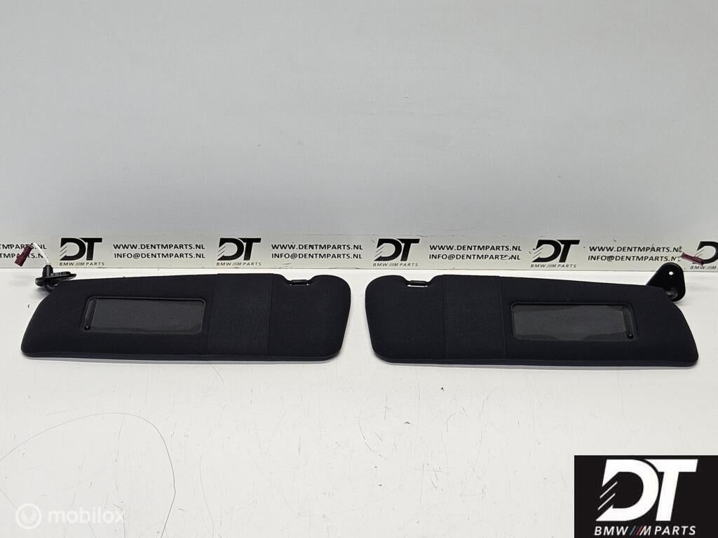 Zonneklep L+R zwart BMW 3-serie E46 51162699047, Auto-onderdelen, Interieur en Bekleding, BMW, Gebruikt, Ophalen of Verzenden