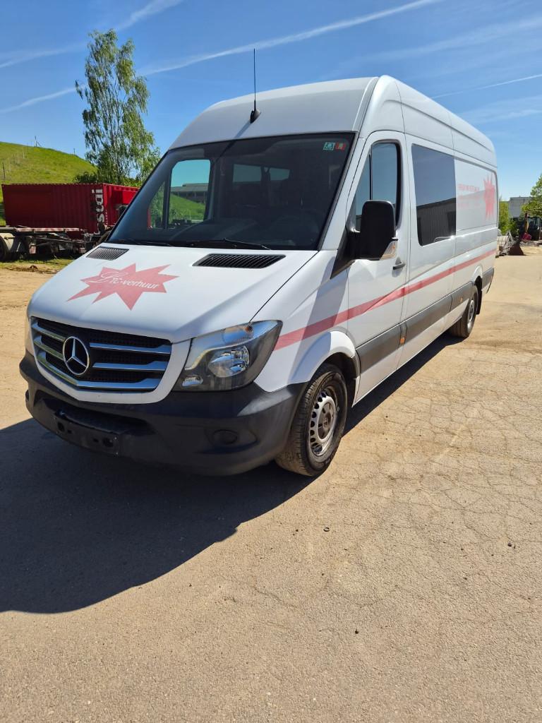 mercedes sprinter dubbele cabine, Ophalen