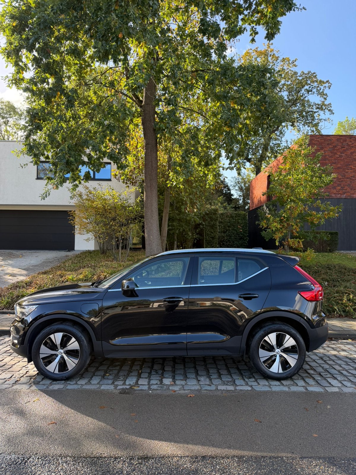 Volvo XC40 Hybride T4 | 2021 | Panoramisch dak, Auto's, Dealer onderhouden, Stof, Zwart, Zwart