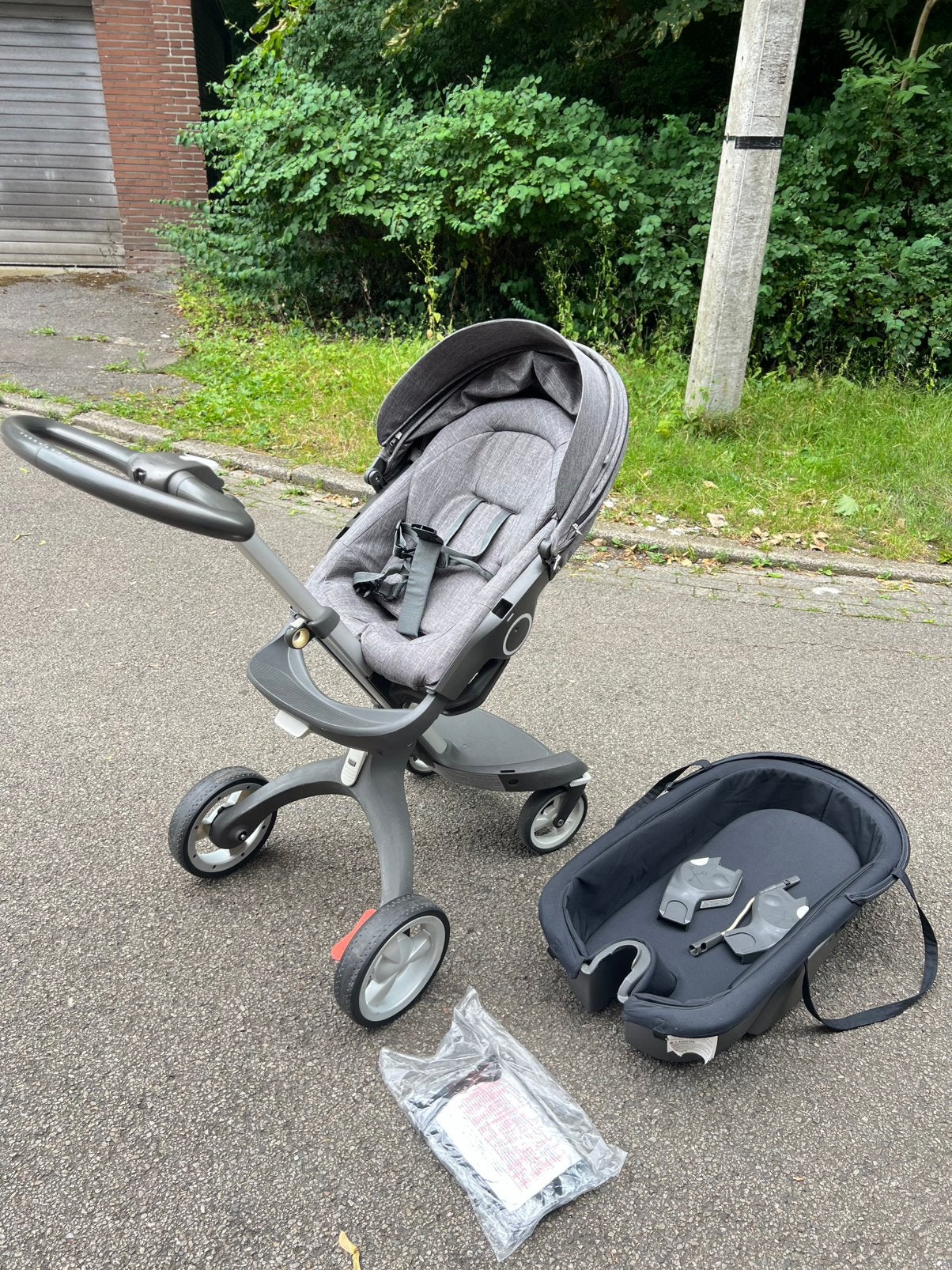 Stokke Xplory V6 – Ensemble complet – Excellent état, Enfants & Bébés, Enlèvement, Comme neuf, Poussette