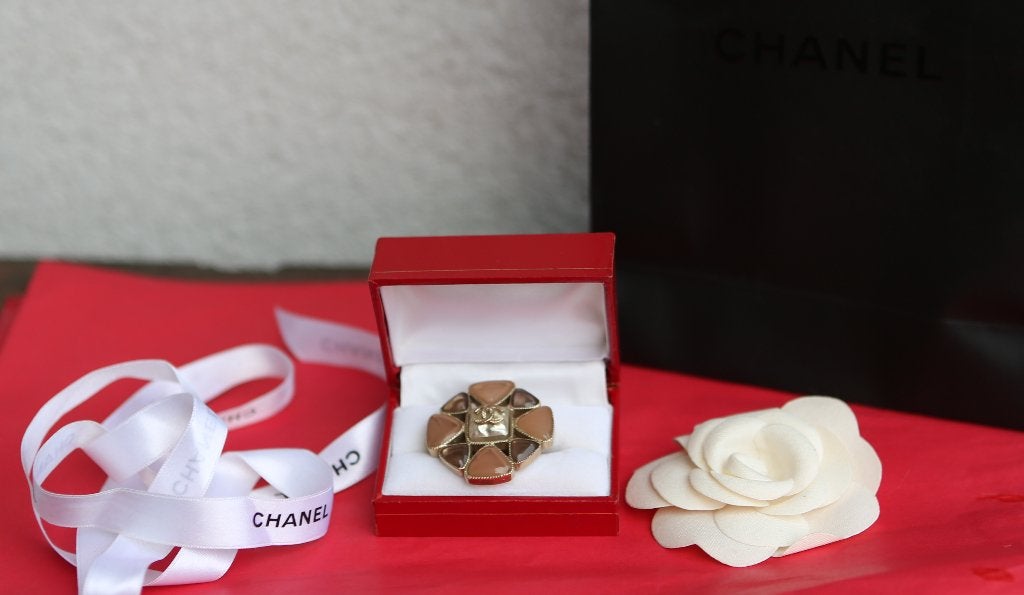 Splendide bague Chanel - collection croisière - T53, Enlèvement ou Envoi, Comme neuf