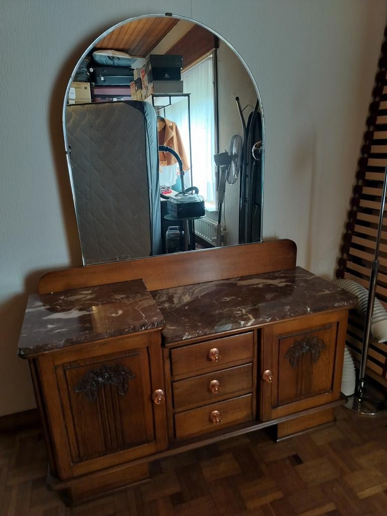 Kaptafel/dressoir, Antiek en Kunst, Antiek | Meubels | Tafels, Ophalen