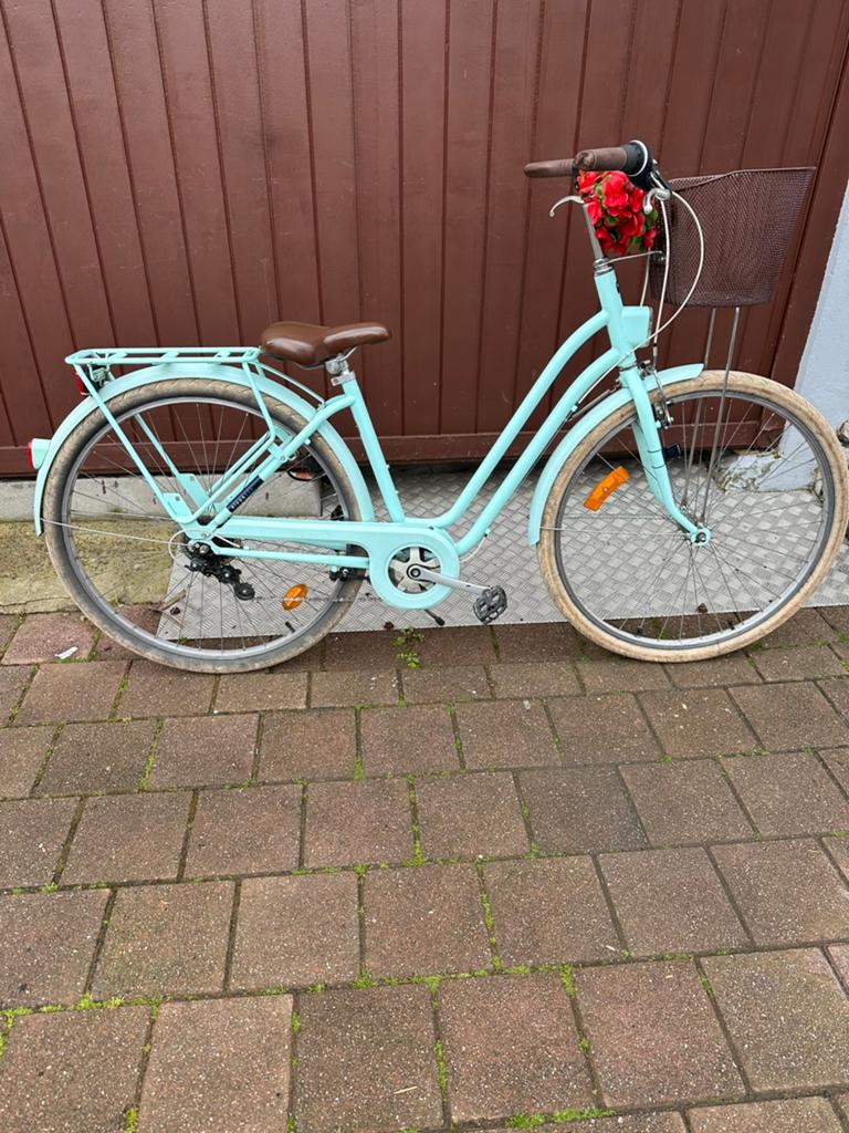 Btwin damesfiets maat S/M 28inch, Ophalen, Zo goed als nieuw