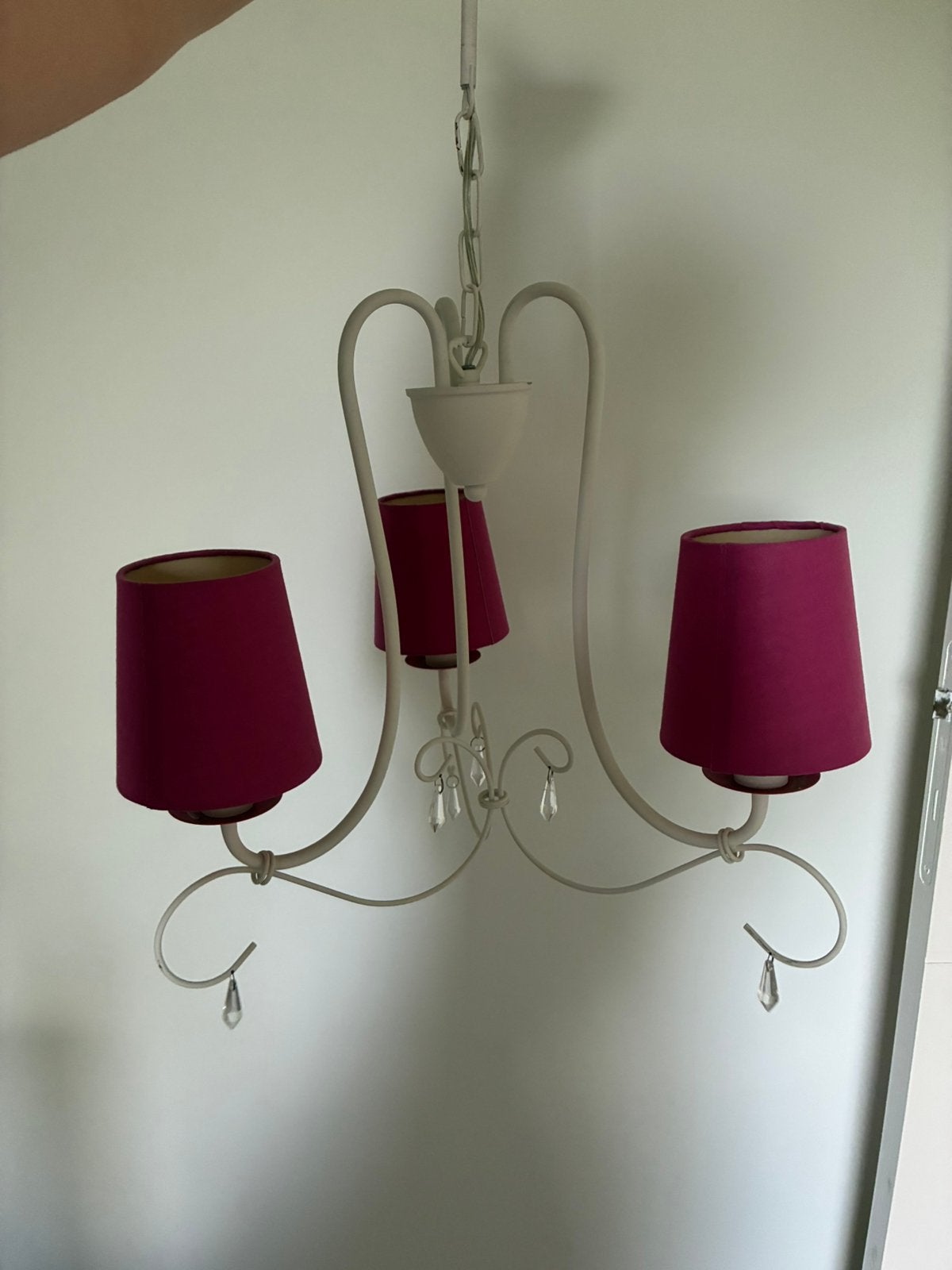 Philips myKidsRoom Princess kroonluchter met 3 lichtpunten., Ophalen, Zo goed als nieuw, Philips, Lamp