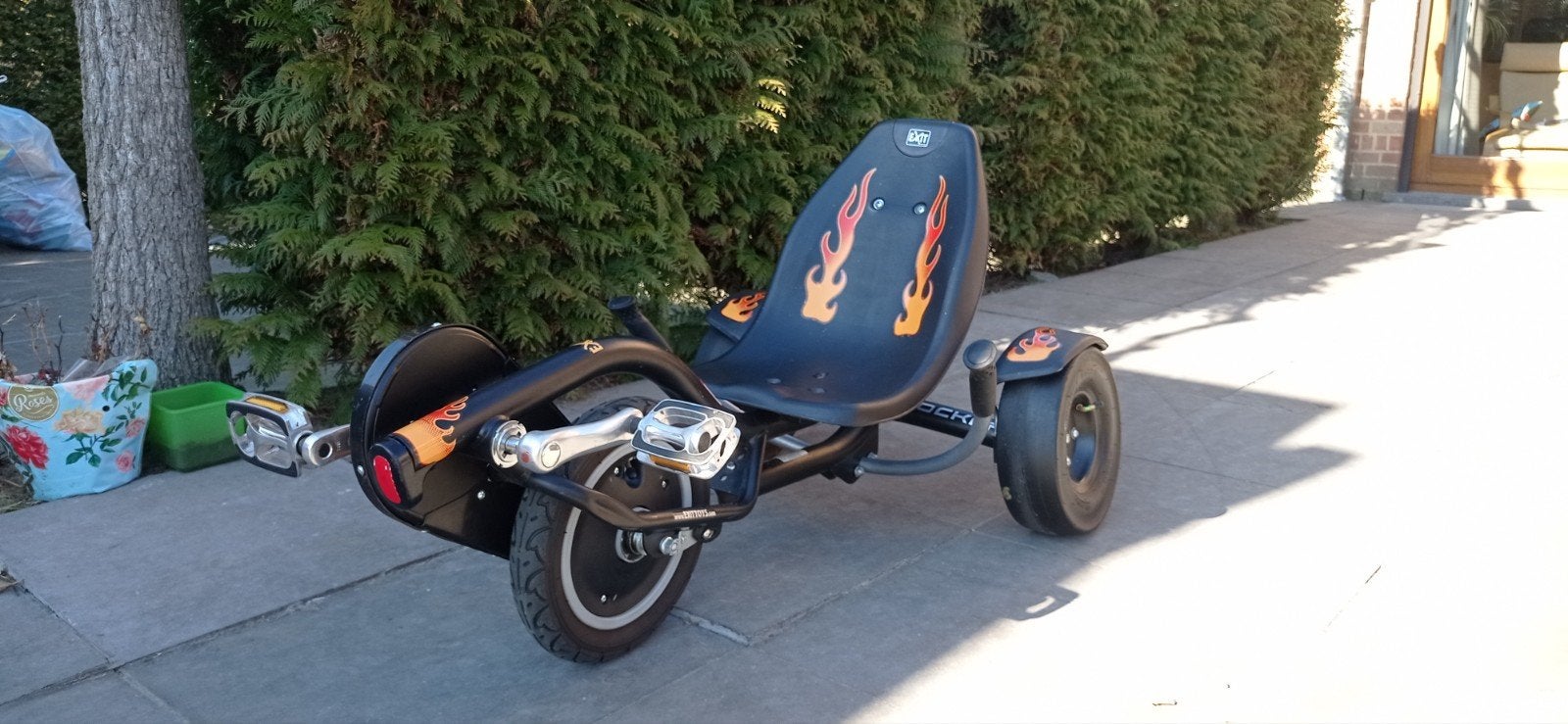 rocket triker, Ophalen