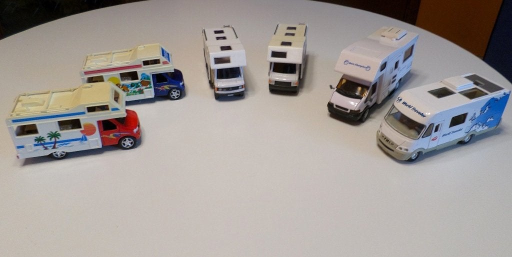 6 Camping-Cars, Enlèvement ou Envoi, Utilisé
