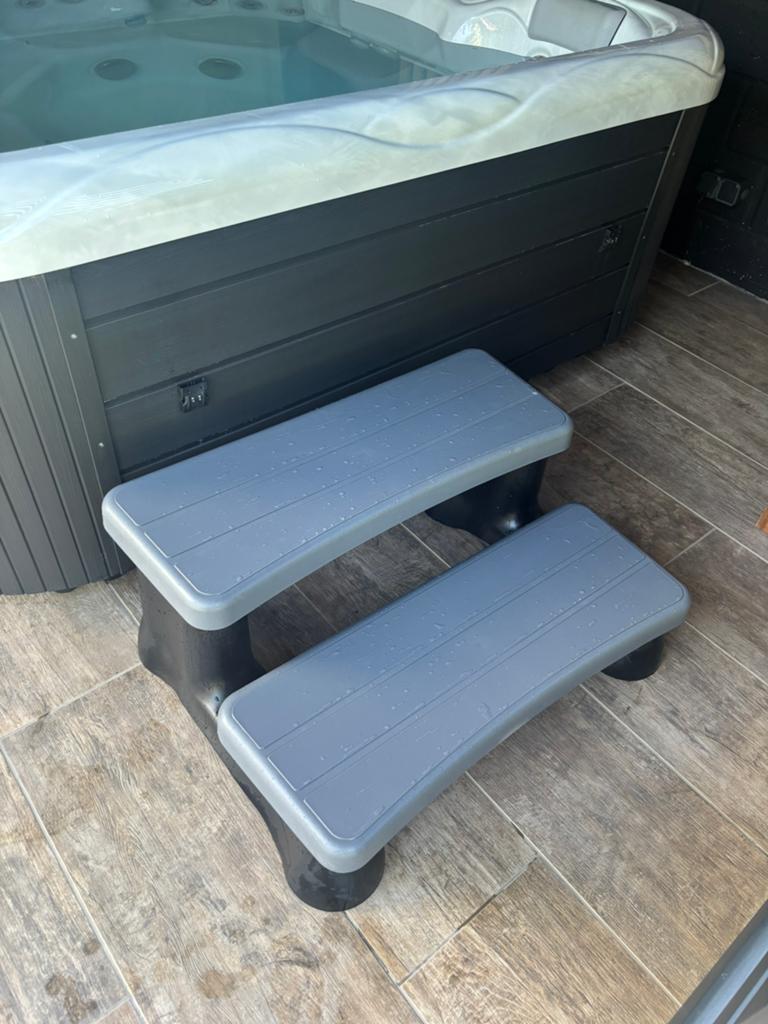 Marche pied pour Jacuzzi, Jardin & Terrasse, Enlèvement, Utilisé