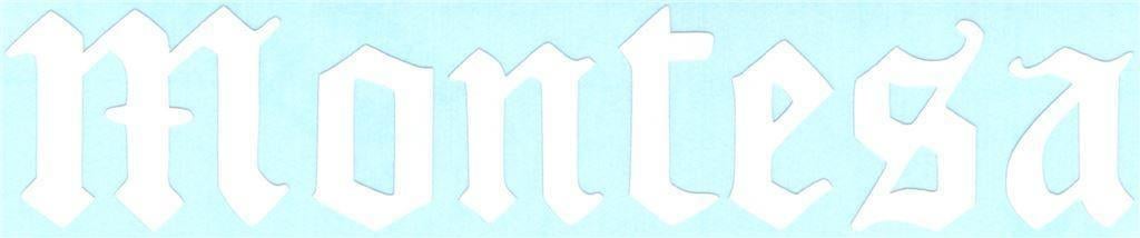 Montesa sticker #5, Motoren, Accessoires | Stickers, Verzenden