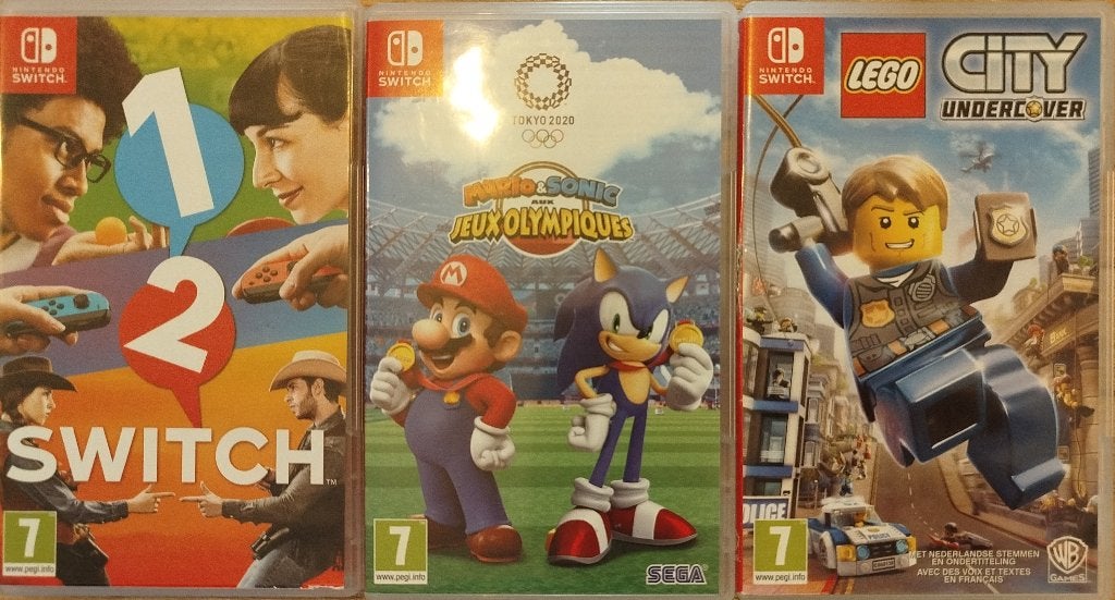 Jeux switch, Enlèvement, Comme neuf