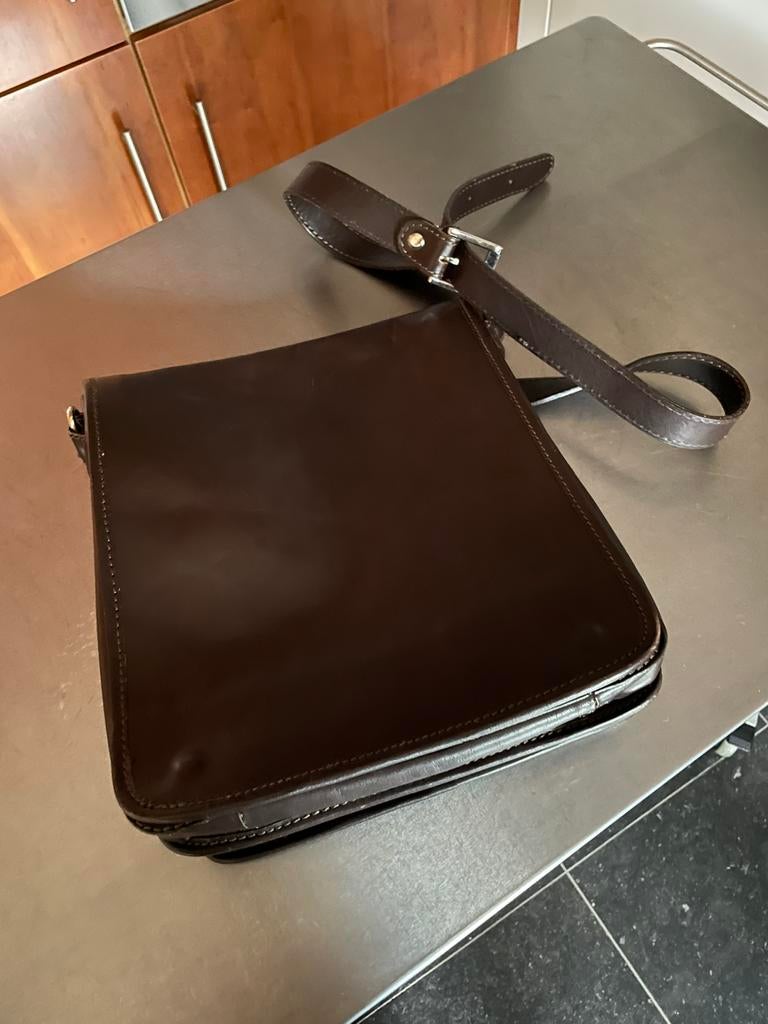 Lederen tas (NIEUW), Ophalen, Nieuw, Bruin, Schoudertasje