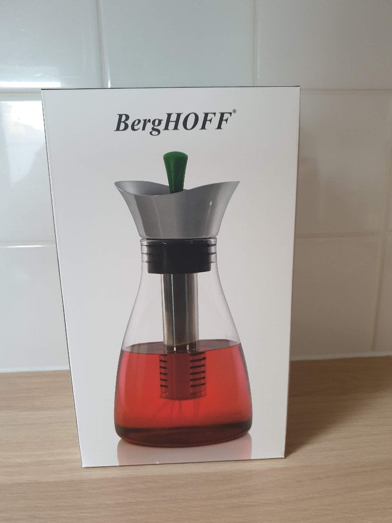 Nieuwe thee karaf Berghoff 1,2L, Neuf, Verre ou Verres, Enlèvement ou Envoi, Verre