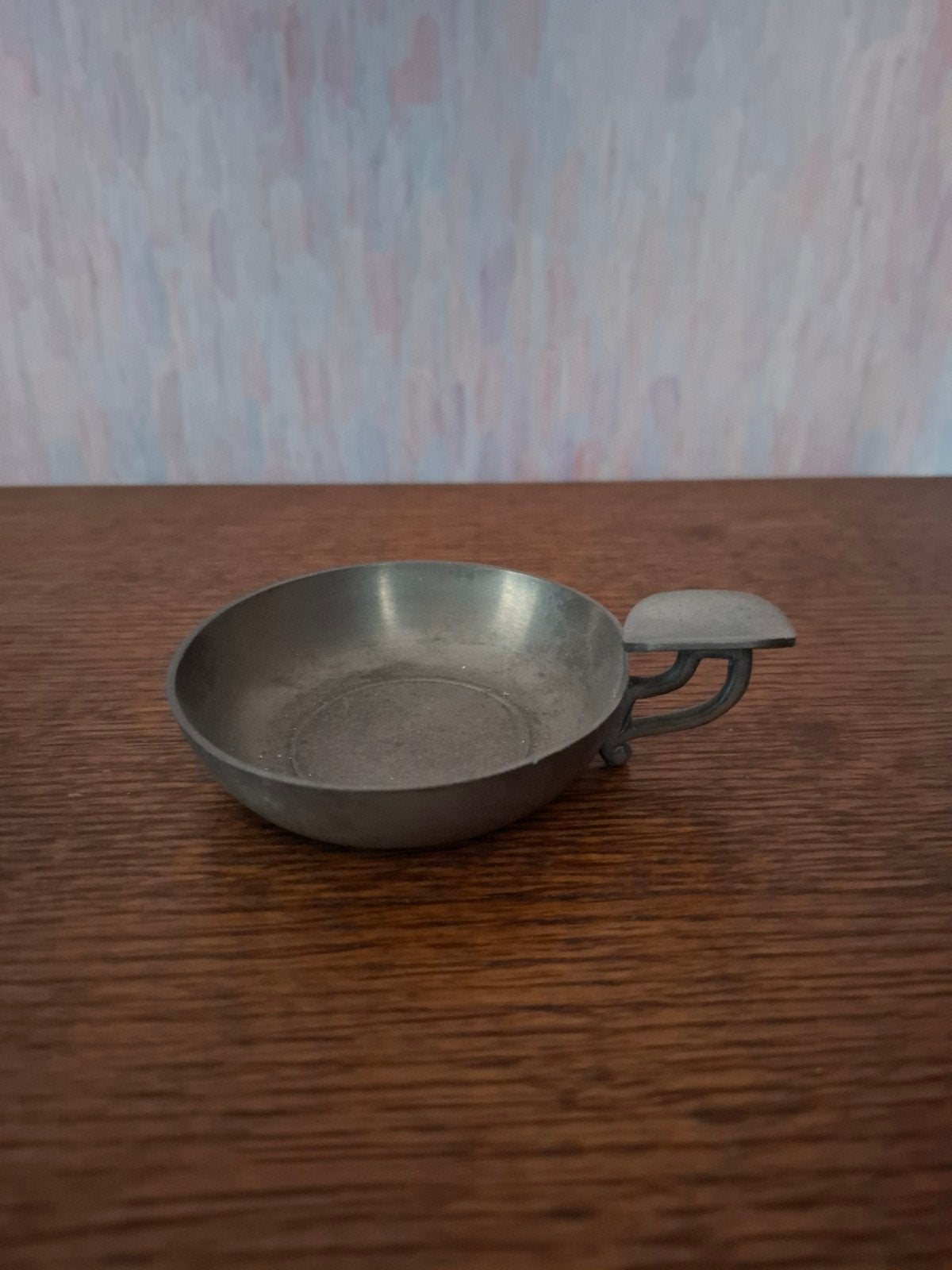 Tinnen asbakje, Antiek en Kunst, Ophalen