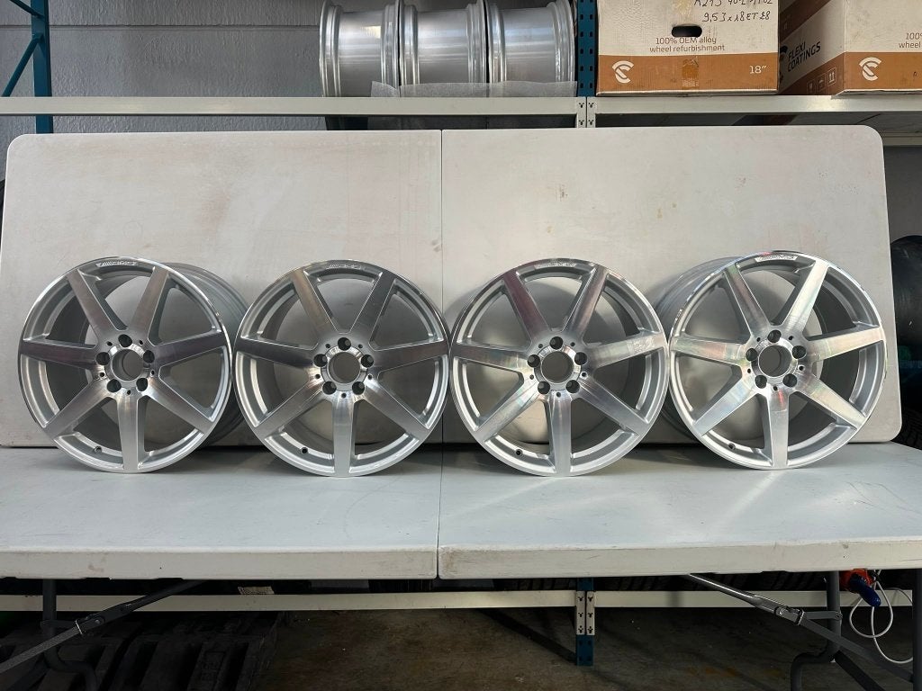 Breedset AMG voor C-klasse W204, Auto-onderdelen, Banden en Velgen, Ophalen, Velg(en)
