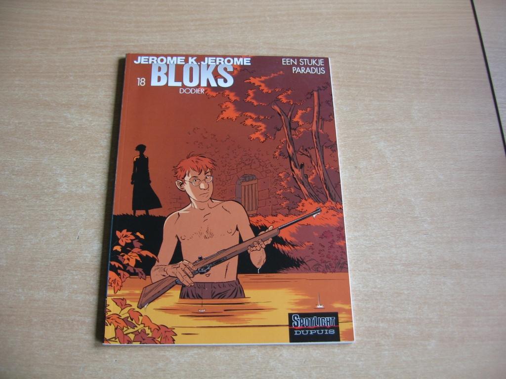 Jerome K Jerome Bloks 18: Een stukje paradijs - 1e druk 2005, Boeken, Eén stripboek, Ophalen of Verzenden, Zo goed als nieuw, Dodier