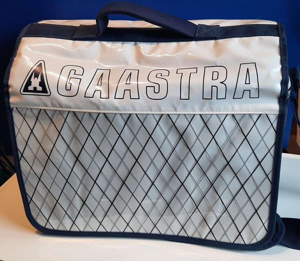 Zeldzame vintage Gaastra schoudertas - sport en reizen, Ophalen, Nieuw, Wit, Overige merken