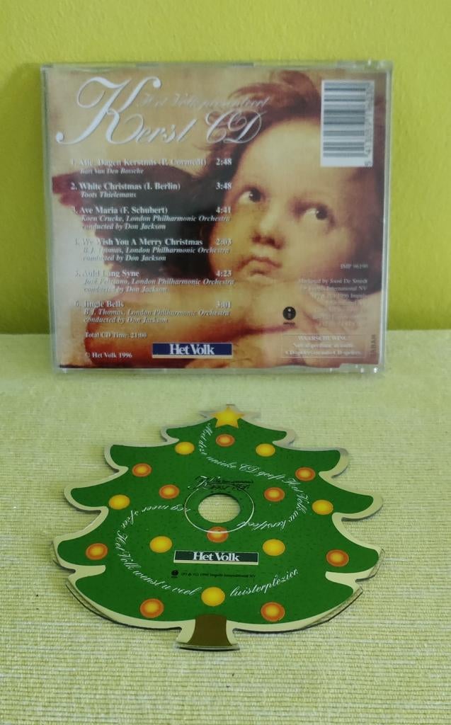 Kerst cd in de vorm van een kerstboom, CD & DVD, CD | Noël & St-Nicolas, Enlèvement ou Envoi, Noël