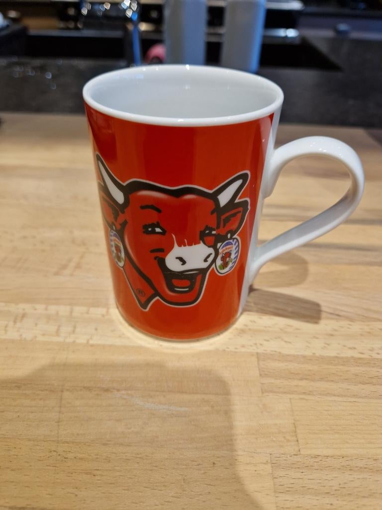 De mok van The Laughing Cow, Ophalen of Verzenden
