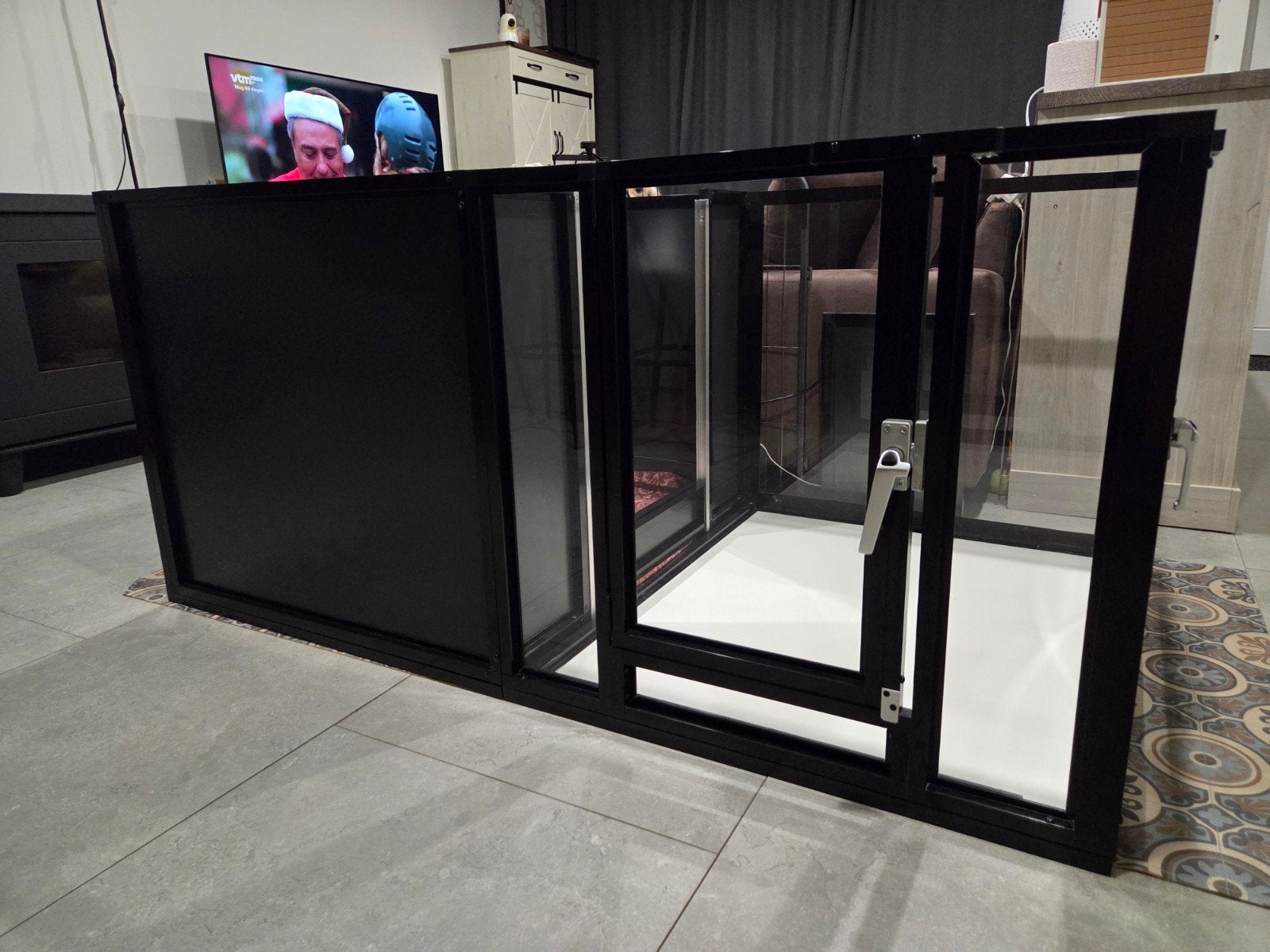 Werpkist 100 breed x 160 lang x 75 hoog, Ophalen, Zo goed als nieuw