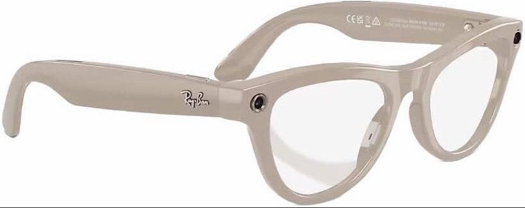 ✅ Ray-Ban Meta Skyler Gen 2 Shiny Chalky Grey Transitions ✅, Enlèvement, Comme neuf, Lunettes, Ray-Ban