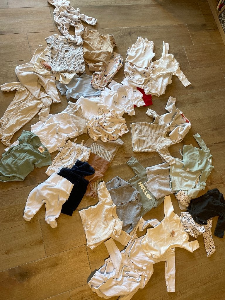 Lots vêtements bébés, Enlèvement, Comme neuf