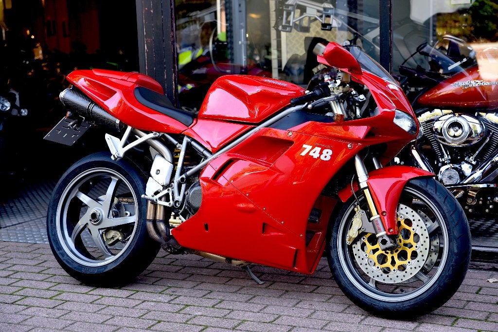 DUCATI 748S ***MOTOVERTE.BE***, Motoren, 2 cilinders, Occasion, Bedrijf, Sport