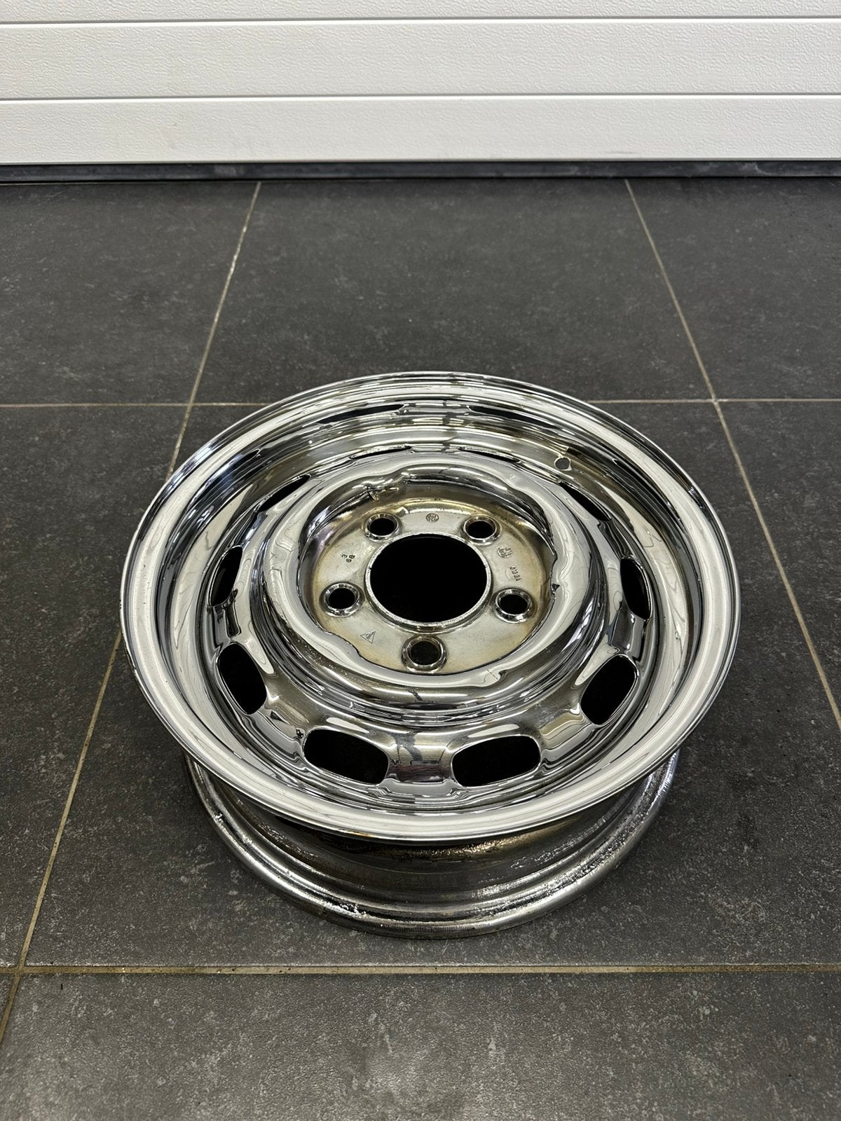 Porsche 912/911 Chrome stalen velg 15”, Autos : Pièces & Accessoires, Enlèvement, 15 pouces, Jante(s)