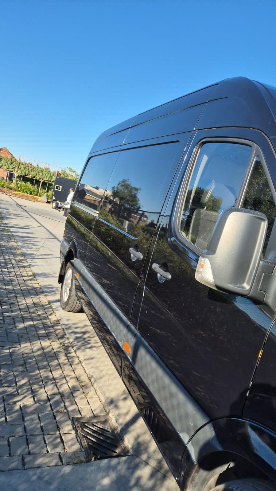 Mercedes Sprinter L2H2, Auto's, Achterwielaandrijving, 4 cilinders, Zwart, Mercedes-Benz