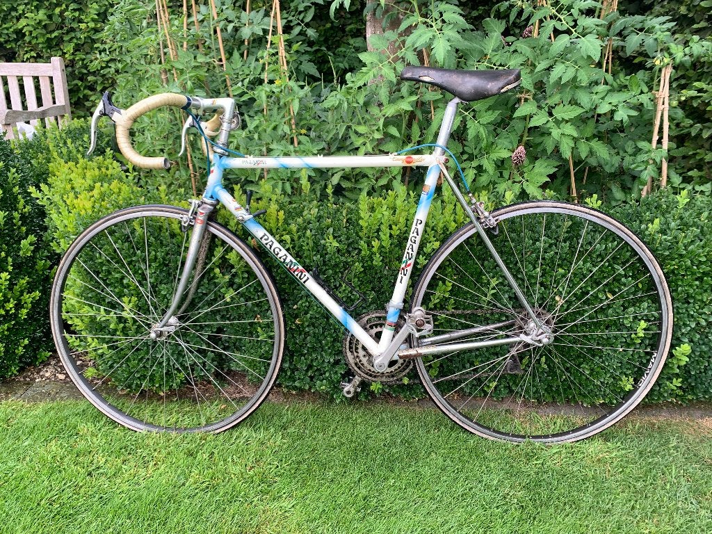 Paganini Supercorsa Columbus retro racefiets vintage, Fietsen en Brommers, Fietsen | Racefietsen, Ophalen, Gebruikt, Heren, Overige merken