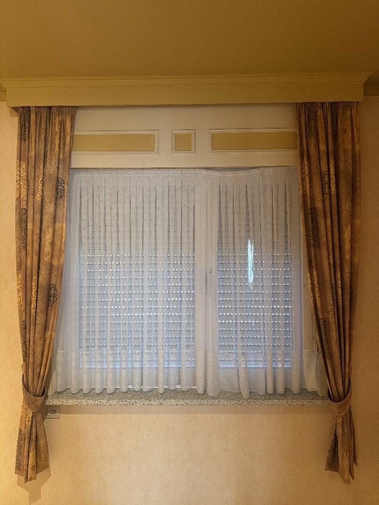 Gordijnen, Maison & Meubles, Ameublement | Rideaux & Stores à lamelles, Enlèvement, Violet, 220 cm, 37 cm