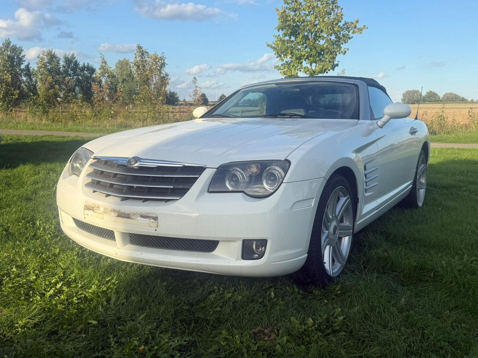Chrysler Crossfire 3.2 benzine, Autos, Cuir, Achat, Noir, 6 cylindres