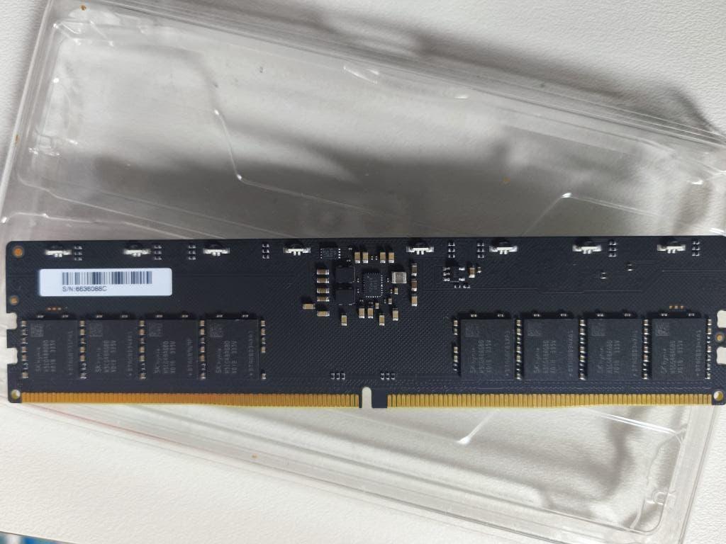 Lexar DDR5 Ares 6000Mhz 1x16GB, Computers en Software, RAM geheugen, Gebruikt, Ophalen of Verzenden, Desktop, DDR5
