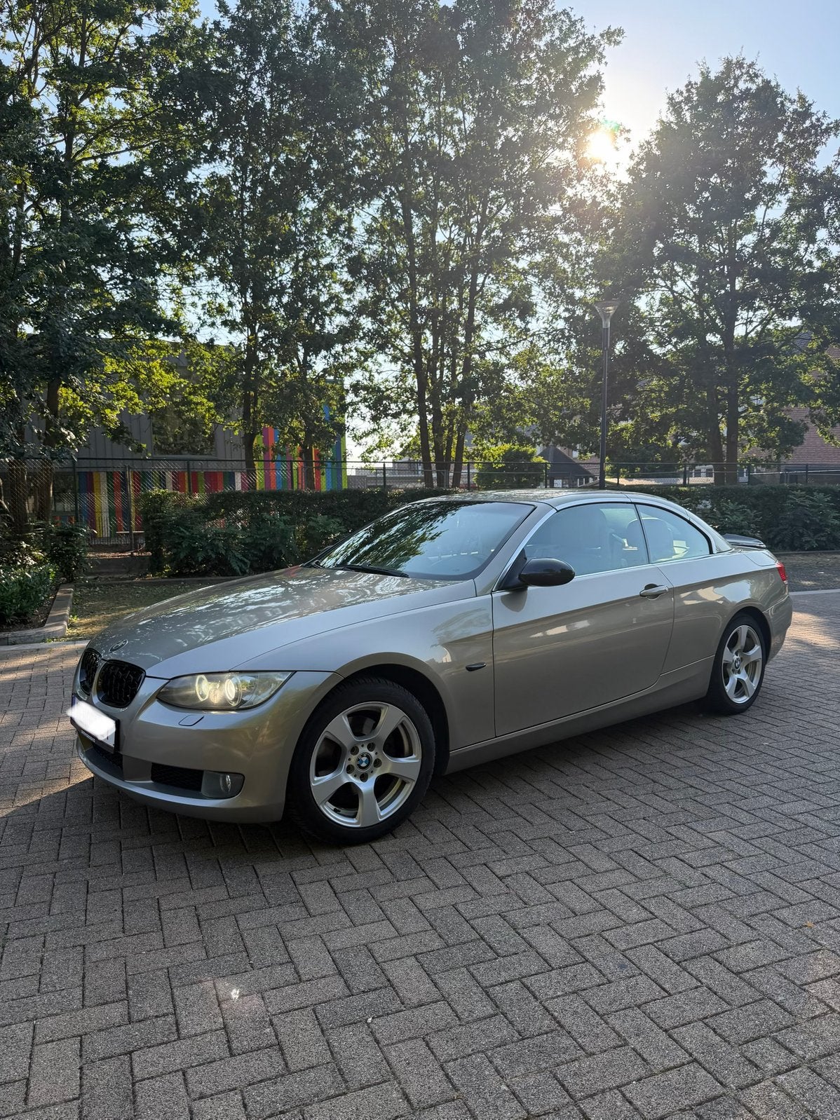 BMW E93 Cabrio – 2008 – Full Option – Zeer Goed Onderhouden, Autos, Cuir, Achat, Beige, Cabriolet