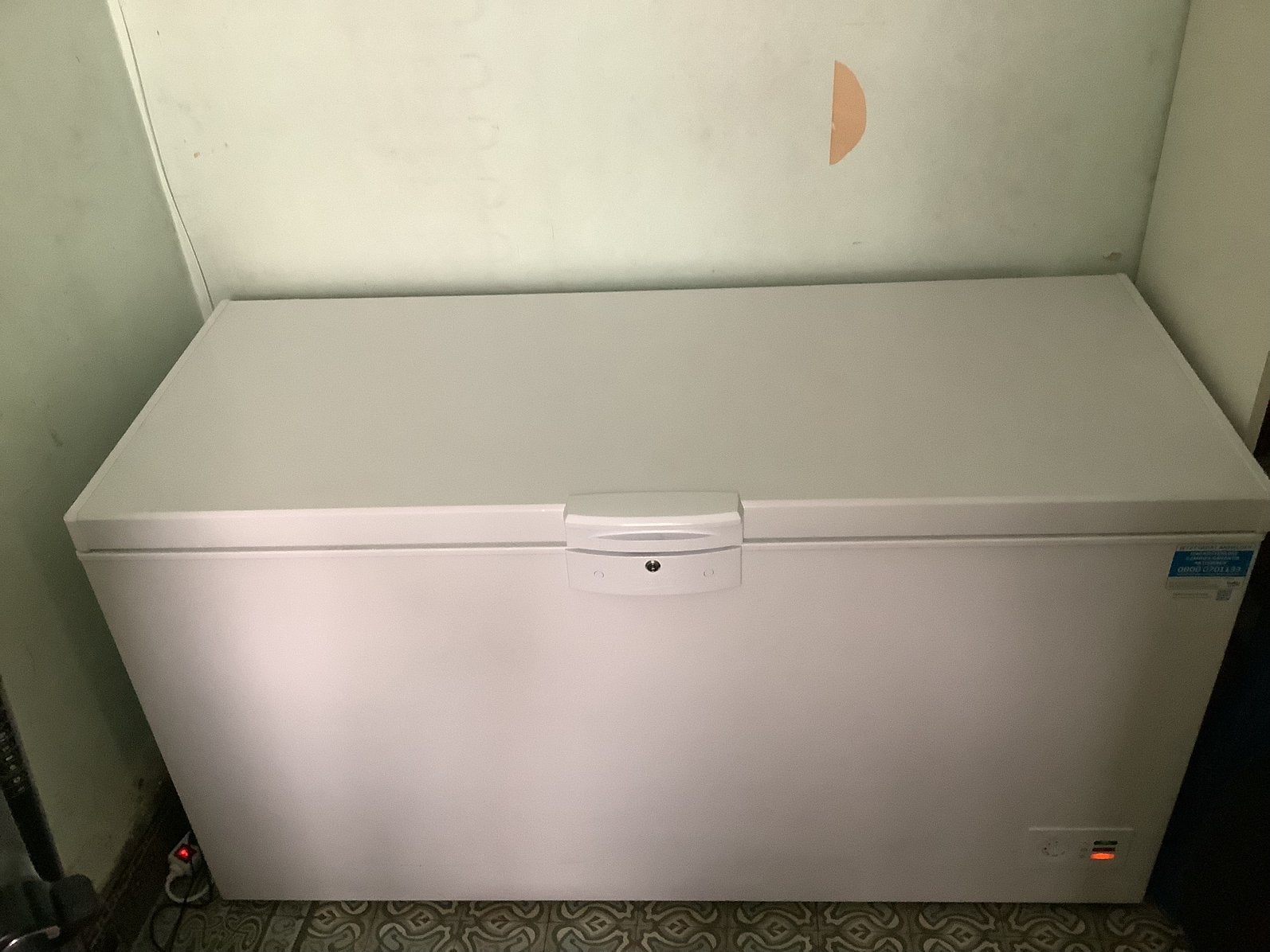 Beko diepvrieskist 451L, Ophalen, Zo goed als nieuw, Vrieskist