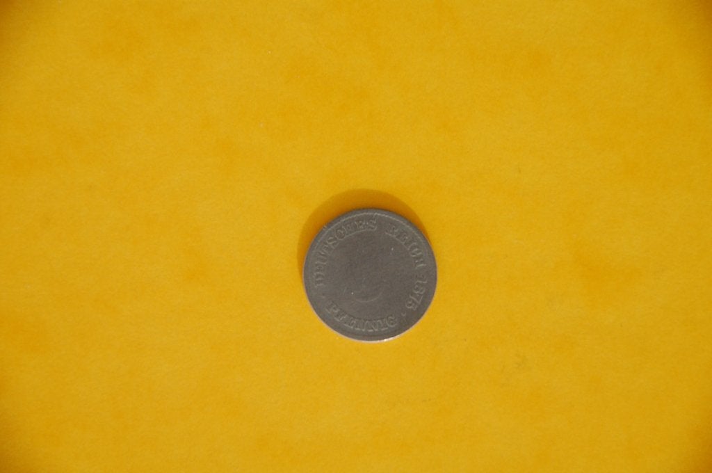 Deutsches REICH : 5 Pfennig 1875 E, Verzenden, Duitsland, Losse munt