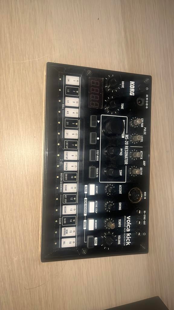 Korg volca kick, Muziek en Instrumenten, Ophalen of Verzenden, Zo goed als nieuw, Korg