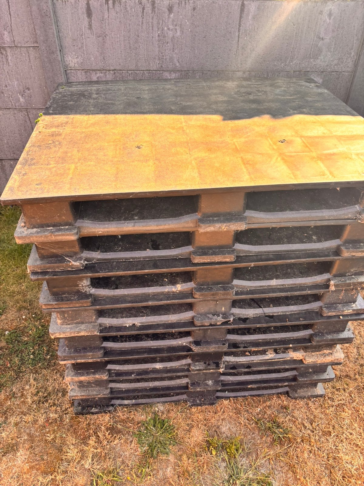 Pvc palleten, Ophalen, Zo goed als nieuw