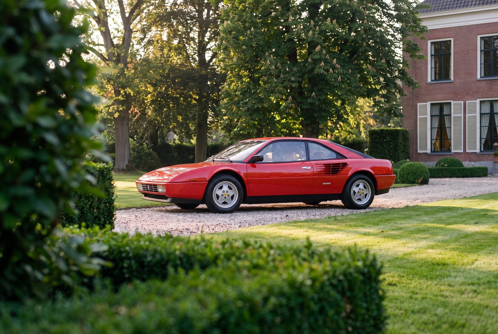 Ferrari Mondial 3.2 Quattrovalvole coupé (bj 1986), Auto's, Lederen bekleding, 4 zetels, Gebruikt, 8 cilinders