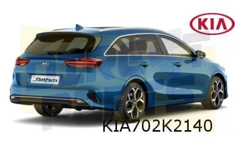 Kia Ceed SW (7/18-10/21) achterbumper (te spuiten) (bij PDC, Auto-onderdelen, Kia, -, Verzenden, -