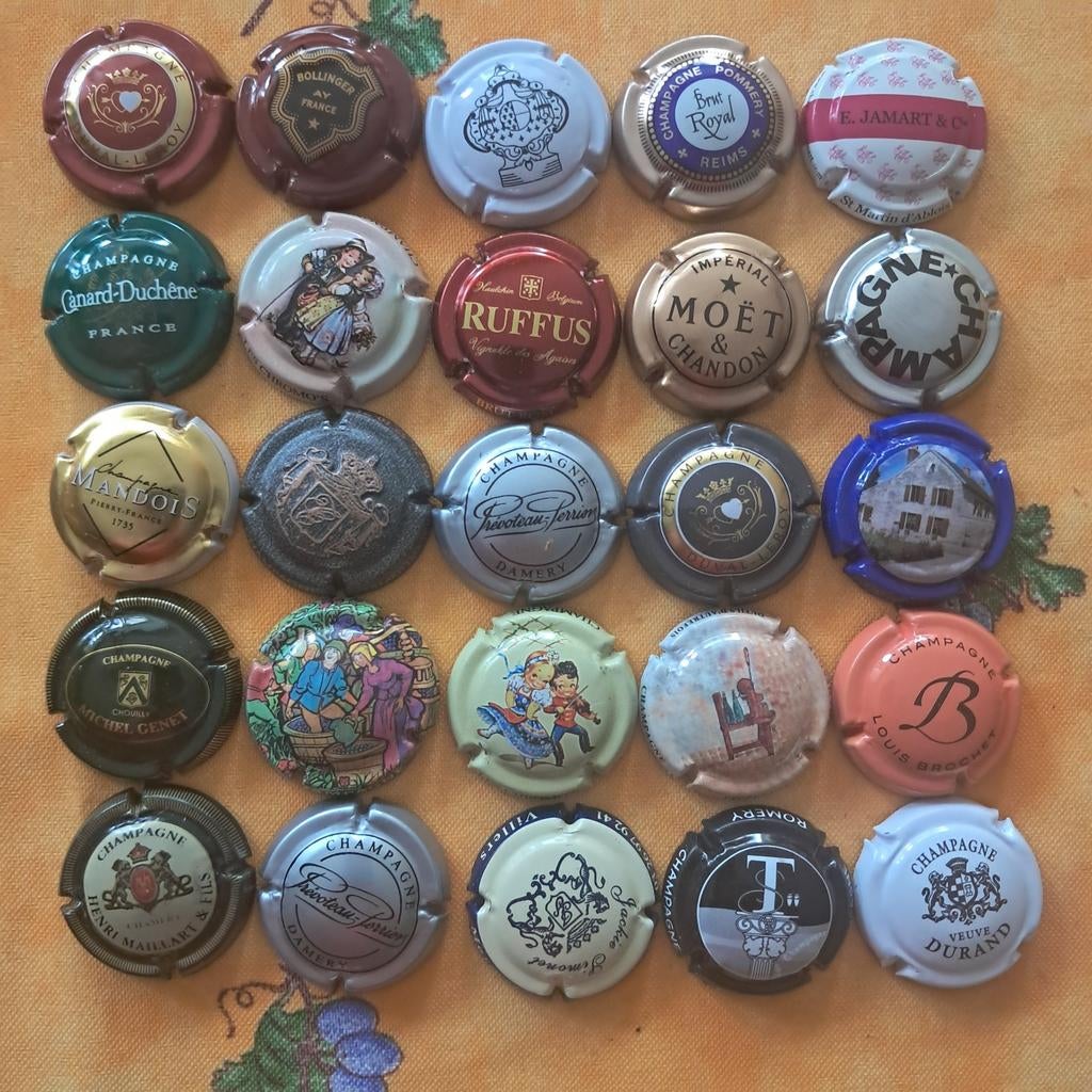 25 champagnekurken, Ophalen