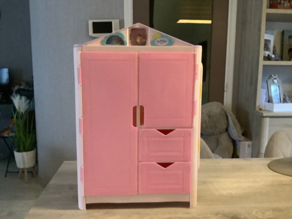 Armoire en plastique Baby Born (Musique) (52x32 cm), Enlèvement ou Envoi, Comme neuf, Accessoires