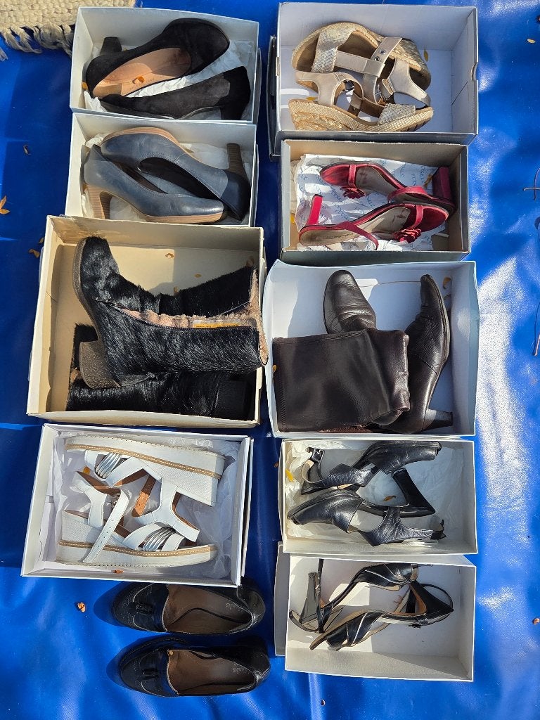 Damesschoenen, Enlèvement, Porté