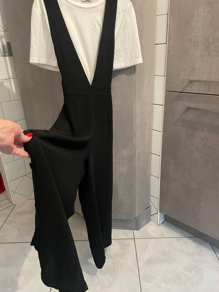 COMBI PANTS 7/8 zwart XS, Ophalen of Verzenden, Zo goed als nieuw, Maat 34 (XS) of kleiner, Zara