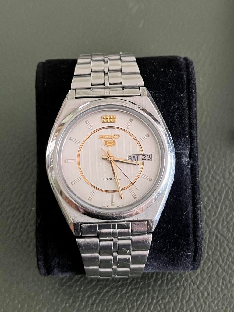 Seiko 5 Vintage, Handtassen en Accessoires, Horloges | Antiek, Ophalen of Verzenden, Seiko