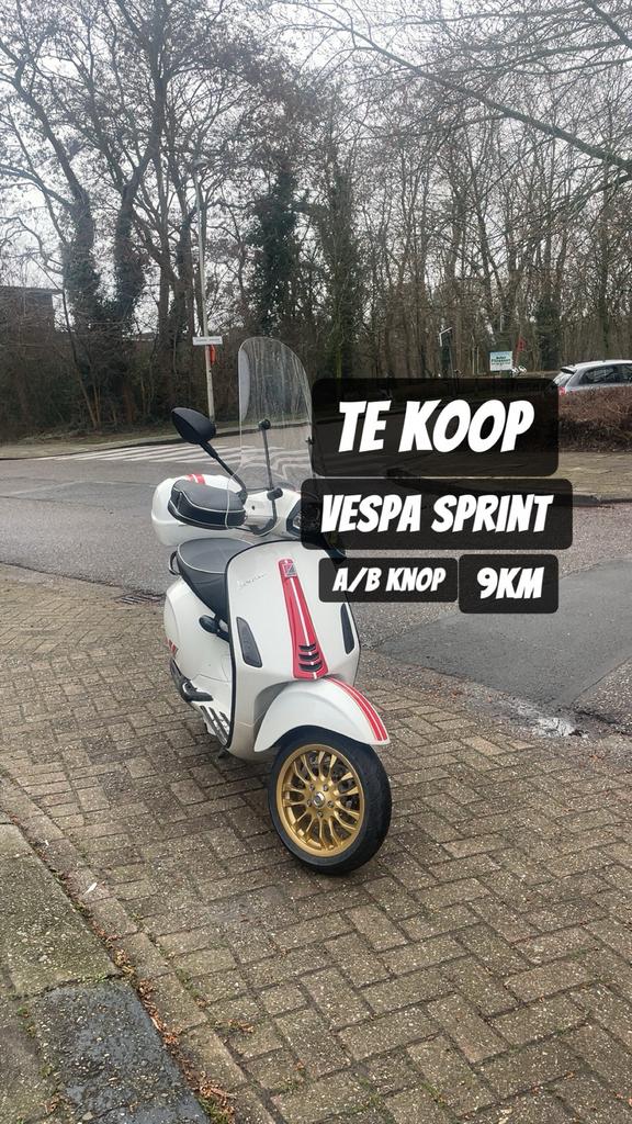 Vespa Sprint, Enlèvement, Comme neuf