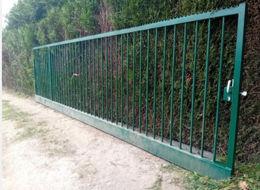 Industriële schuifpoort, Jardin & Terrasse, Enlèvement, Utilisé