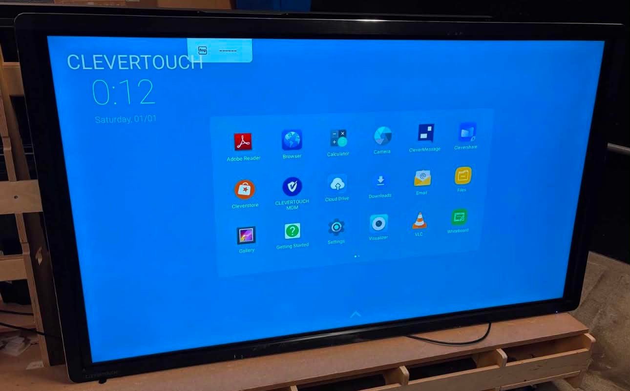 Clevertouch impact plus2 65 inch, TV, Hi-fi & Vidéo, Télévisions, Comme neuf, Enlèvement